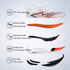 Men's Sports Shoes Full Palm Carbon Plate Running Shoes