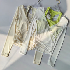 Sexy Mesh Slimming Yoga Suit for Women